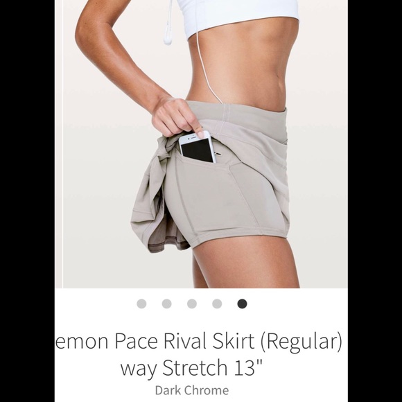 LULULEMON Pace Rival Skirt Regular 13” - Picture 2 of 6
